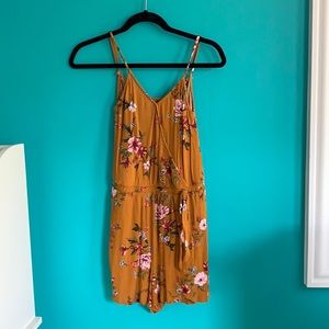 floral romper from xhilaration